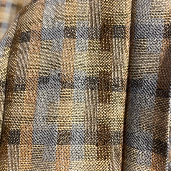 Vintage Tica Women’s Plaid Midi Pleated Skirt 100% Wool Union Tag Sz 14 academia - Picture 7 of 7